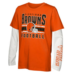 Cleveland Browns Preschool In the Mix T-Shirt Combo Set