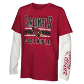 Arizona Cardinals Preschool In the Mix T-Shirt Combo Set