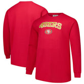 San Francisco 49ers Big & Tall Thermal Long Sleeve T-Shirt - Scarlet T-shirts