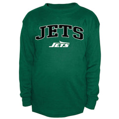 New York Jets Big & Tall Thermal Long Sleeve T-Shirt - Green T-shirts
