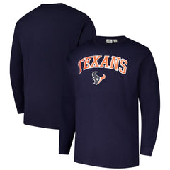 Houston Texans Big & Tall Thermal Long Sleeve T-Shirt - Navy T-shirts