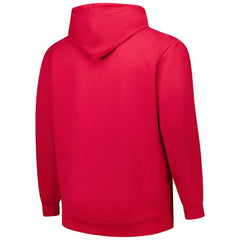 San Francisco 49ers Big & Tall Sleeve Hit Full-Zip Hoodie - Scarlet Hoodies