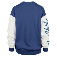 New York Knicks '47 Women's Plus Size Oversized Rise Andie Pullover Sweatshirt Blue - 47 brand