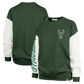 Milwaukee Bucks '47 Women's Rise Andie Oversized Pullover Sweatshirt Hunter Green - 47 brand