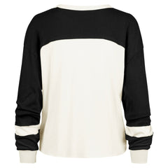 Brooklyn Nets '47 Women's Curve Raglan Long Sleeve T-Shirt Cream - 47 brand