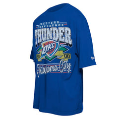 Oklahoma City Thunder Distressed Sport Classics T-Shirt Blue - New Era outlet
