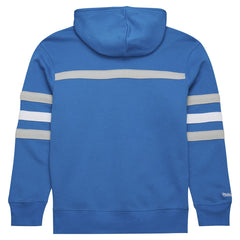 Detroit Lions Vintage Logo Head Coach Fleece Pullover Hoodie - Blue Hoodies