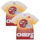 Kansas City Chiefs Team Burst Vintage Logo T-Shirt - White T-shirts