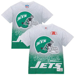 New York Jets Team Burst Vintage Logo T-Shirt - White T-shirts