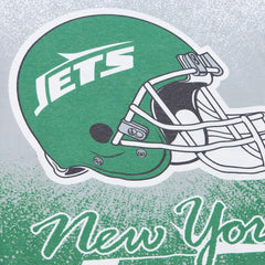New York Jets Team Burst Vintage Logo T-Shirt - White T-shirts