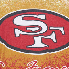 San Francisco 49ers Team Burst Vintage Logo T-Shirt - White T-shirts