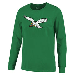 Saquon Barkley Philadelphia Eagles Majestic Threads Name & Number Long Sleeve T-Shirt - Kelly Green T-shirts