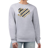 Vegas Golden Knights G-III 4Her by Carl Banks Women's Heart Graphic Pullover Sweatshirt - Heather Gray | US 201411314