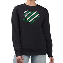 Dallas Stars G-III 4Her by Carl Banks Women's Heart Graphic Pullover Sweatshirt - Black | US 201411323