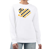 Boston Bruins G-III 4Her by Carl Banks Women's Heart Graphic Pullover Sweatshirt - White | US 201411388