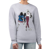 Colorado Avalanche G-III 4Her by Carl Banks Women's Hockey Girls Team Graphic Fleece Pullover Sweatshirt - Heather Gray | US 201411701