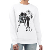 Los Angeles Kings G-III 4Her by Carl Banks Women's Hockey Girls Team Graphic Fleece Pullover Sweatshirt - White | US 201411723