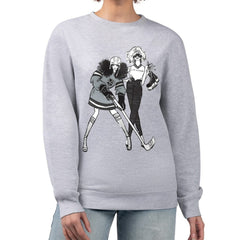 Los Angeles Kings G-III 4Her by Carl Banks Women's Hockey Girls Team Graphic Fleece Pullover Sweatshirt - Heather Gray | US 201411741