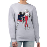 Washington Capitals G-III 4Her by Carl Banks Women's Hockey Girls Team Graphic Fleece Pullover Sweatshirt - Heather Gray | US 201411753