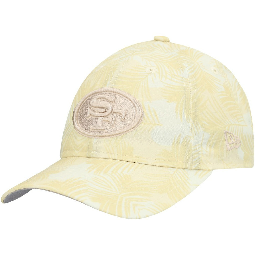 San Francisco 49ers New Era Women's Frond 9TWENTY Adjustable Hat - Cream Hats