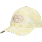 San Francisco 49ers New Era Women's Frond 9TWENTY Adjustable Hat - Cream Hats
