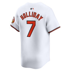 Jackson Holliday Baltimore Orioles Nike Home Limited Player Jersey - White Jerseys