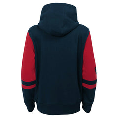 Houston Texans Youth Stadium Color-Block Full-Zip Hoodie - Navy Hoodies