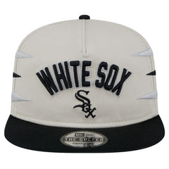 Chicago White Sox New Era Iron Golfer Snapback Hat - Cream Hats