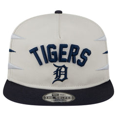Detroit Tigers New Era Iron Golfer Snapback Hat - Cream Hats