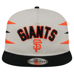San Francisco Giants New Era Iron Golfer Snapback Hat - Cream Hats
