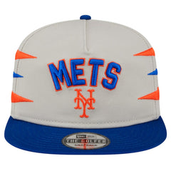 New York Mets New Era Iron Golfer Snapback Hat - Cream Hats