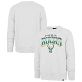 Milwaukee Bucks '47 Spotlight Headline Pullover Sweatshirt White - 47 brand