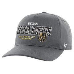 Vegas Golden Knights '47 2023 Stanley Cup Champions Penalty Box Hitch Adjustable Hat - Charcoal | US 201422854