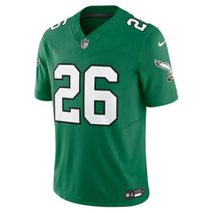 Saquon Barkley Philadelphia Eagles Alternate Vapor F.U.S.E. Limited Jersey - Kelly Green Jerseys