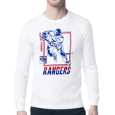 New York Rangers Starter Player Grid Long Sleeve T-Shirt - White | US 201424569
