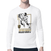Vegas Golden Knights Starter Player Grid Long Sleeve T-Shirt - White | US 201424584