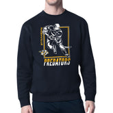 Nashville Predators Starter Player Grid Fleece Pullover Sweatshirt - Navy | US 201424756