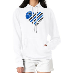 Orlando Magic G-III 4Her by Carl Banks Women's Heart Pullover Hoodie - White