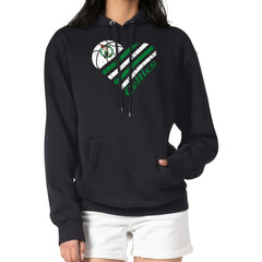 Boston Celtics G-III 4Her by Carl Banks Women's Heart Pullover Hoodie - Black