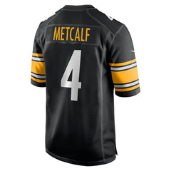 DK Metcalf Pittsburgh Steelers Game Player Jersey - Black Jerseys