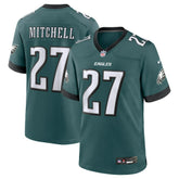Quinyon Mitchell Philadelphia Eagles Player Game Jersey - Midnight Green Jerseys