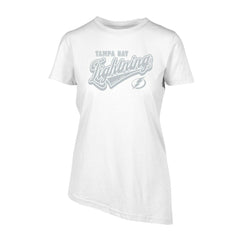 Tampa Bay Lightning Levelwear Women's Birch Sweep T-Shirt - White | US 201425371