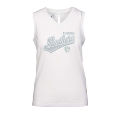 Florida Panthers Levelwear Women's Paisley Sweep V-Neck Tank Top - White | US 201425422