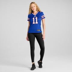 Mitchell Trubisky Buffalo Bills Women's Game Jersey - Royal Jerseys