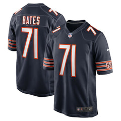 Ryan Bates Chicago Bears Game Jersey - Navy Jerseys