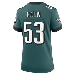 Zack Baun Philadelphia Eagles Women's Game Jersey - Midnight Green Jerseys