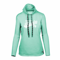 Minnesota Timberwolves Levelwear Women's Loop Sweep Pullover Sweatshirt Mint