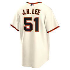 Jung Hoo Lee San Francisco Giants Nike Home Replica Player Jersey - Cream Jerseys