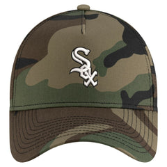 Chicago White Sox New Era Woodland Team Pop 9FORTY A-Frame Adjustable Hat - Camo Hats