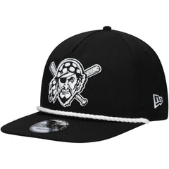 Pittsburgh Pirates New Era Golfer Snapback Hat - Black Hats